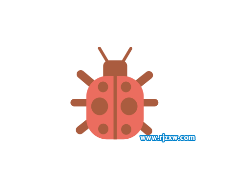 利用CDR矩形工具绘制昆虫简笔画