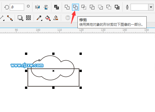 CDR制作小草简笔画的方法