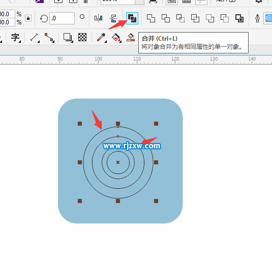 CorelDRAW X8怎么设计船舵的图形？