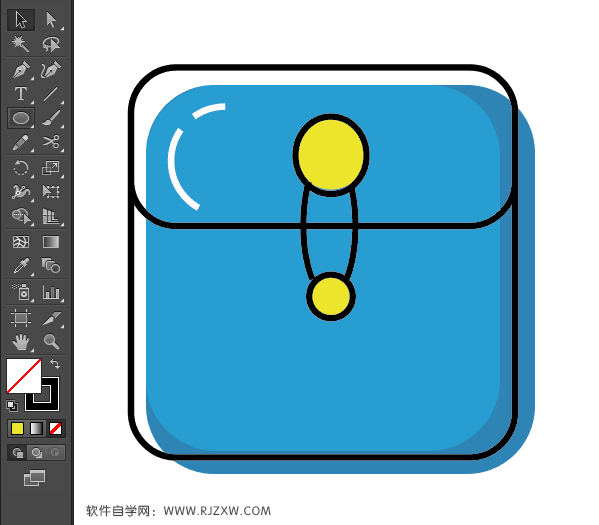 最简易的文件夹APP图标设计教程