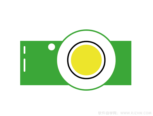 卡通类的相机APP图标设计教程