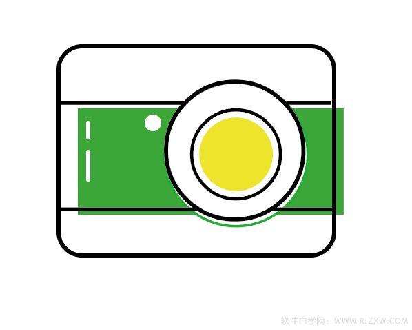 卡通类的相机APP图标设计教程