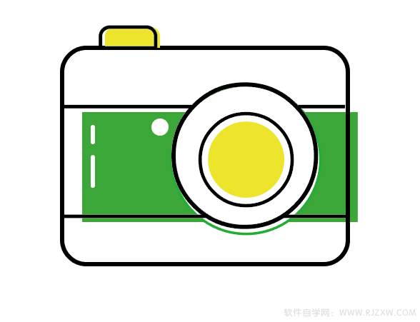 卡通类的相机APP图标设计教程