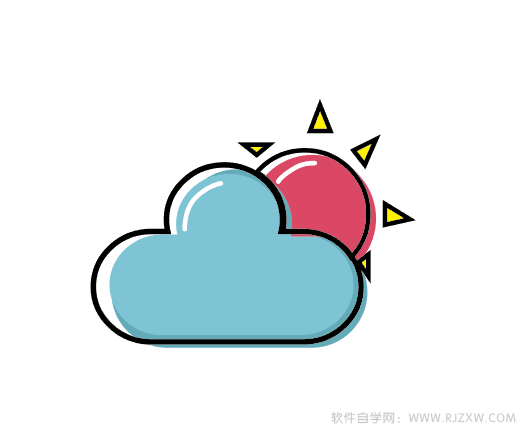 简易天气APP图标设计教程