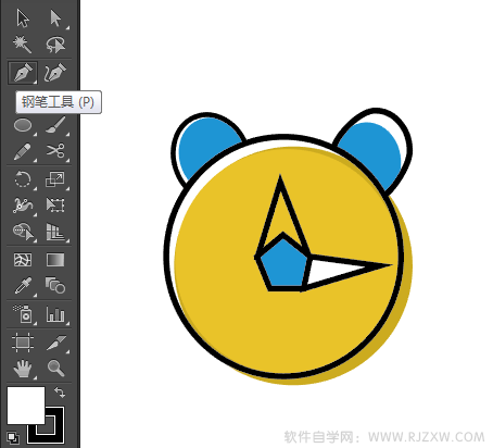 时针APP简易图标怎么设计