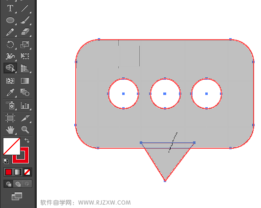 卡通简易APP信息图标怎么用AI设计