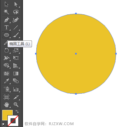 卡通蓝牙图标AI制作教程