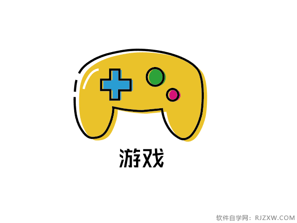 游戏手柄app图标设计