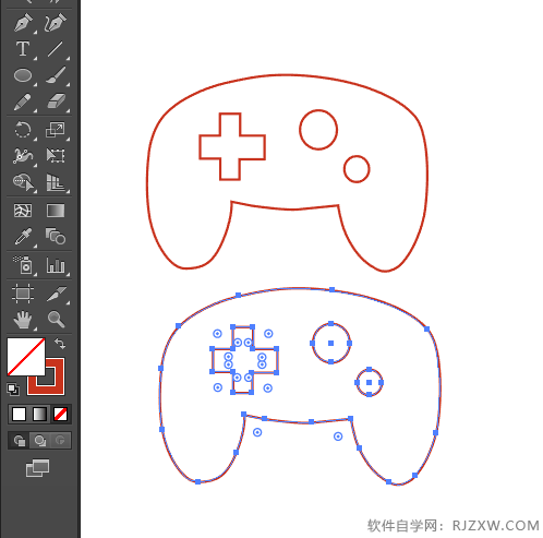 游戏手柄app图标设计