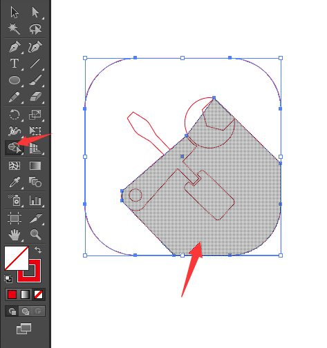 维修费图标怎么用AI设计出来