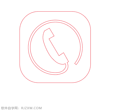 通讯图标的设计教程