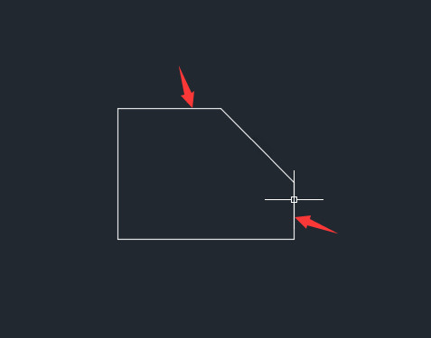 CAD怎么设置倒角修不修剪处理