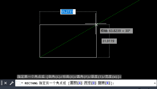 CAD矩形工具的命令是什么怎么使用