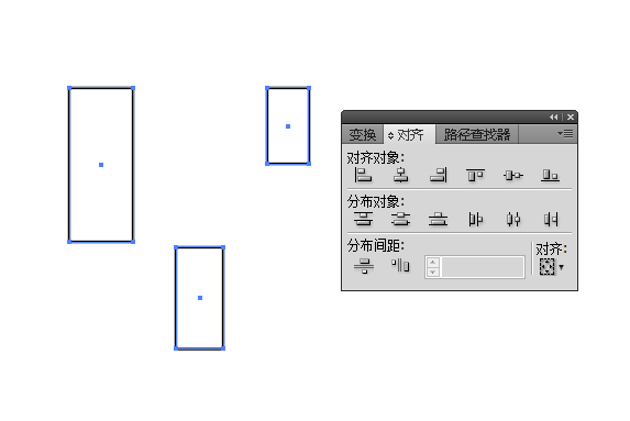 AI垂直居中对齐怎么使用