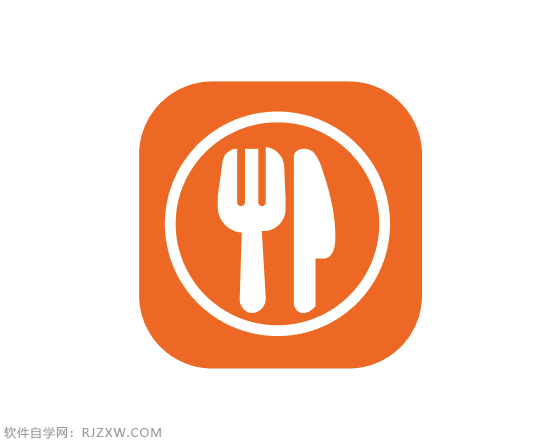 餐具图标怎么用AI设计