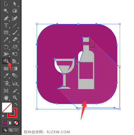 招待费图标怎么用AI设计