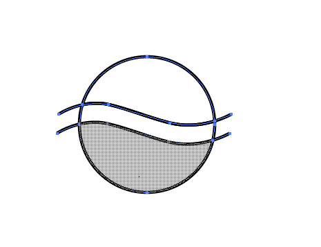 用AI整形工具制作可乐图标