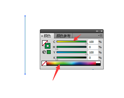 AI里面直线怎样改颜色