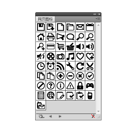 ai网页图标符号面板哪里怎么打开