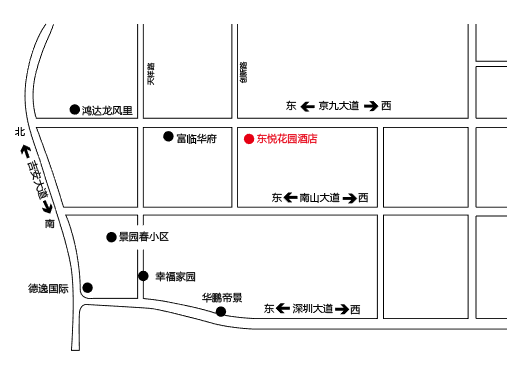 AI画酒店路线图