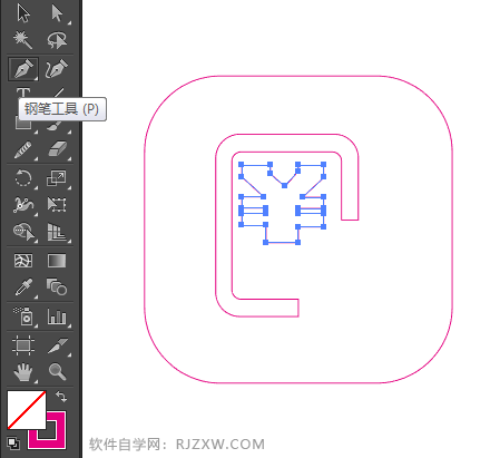 燃气费UI图标AI设计教程