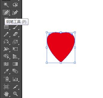 AI怎么建立心形图案
