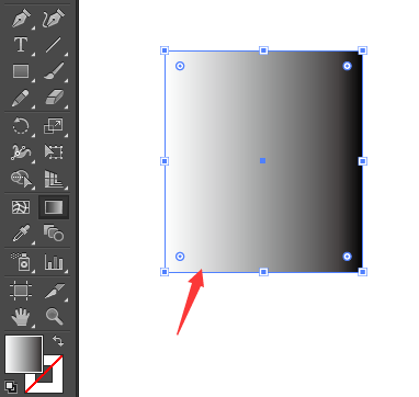 AI渐变工具怎么填充渐变颜色