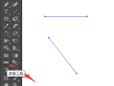 AI度量工具怎么使用 怎么用AI量斜线