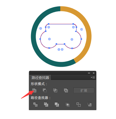AI绘制游戏中心UI图标教程