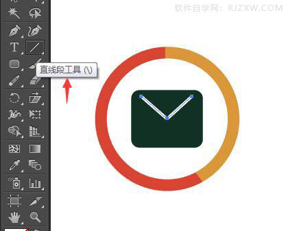 AI绘制邮箱UI图标教程