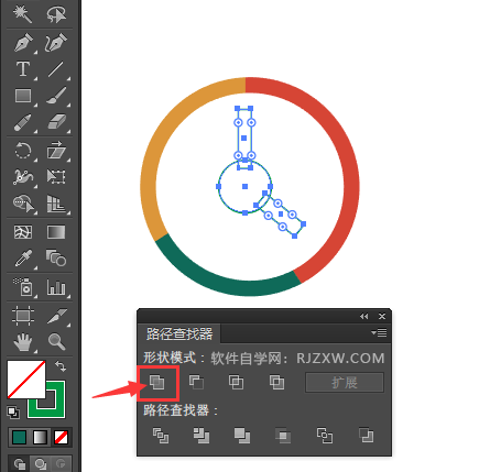 AI绘制时钟UI图标