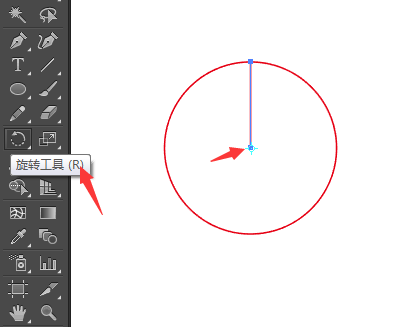 AI怎么把圆分成3份