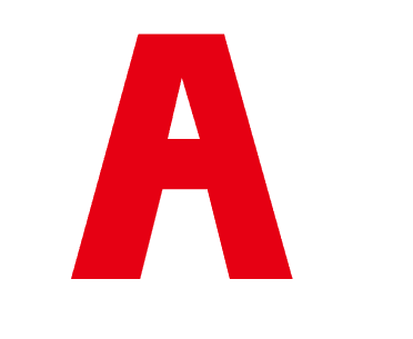 怎么用AI差集功能制作A字效果