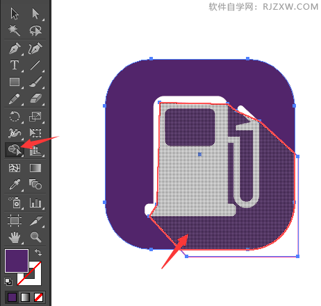 AI怎么设置油站图标教程