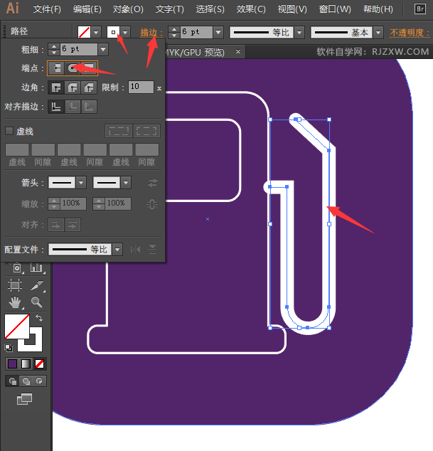 AI怎么设置油站图标教程