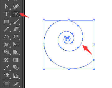 AI螺旋线工具的使用方法
