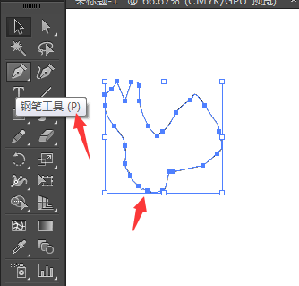 AI删除锚点工具怎么删除路径上面的锚点