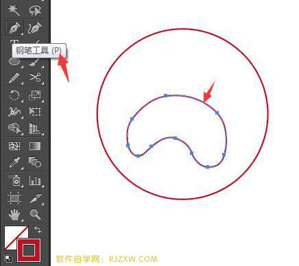 Ai钢笔工具绘制游戏图标教程
