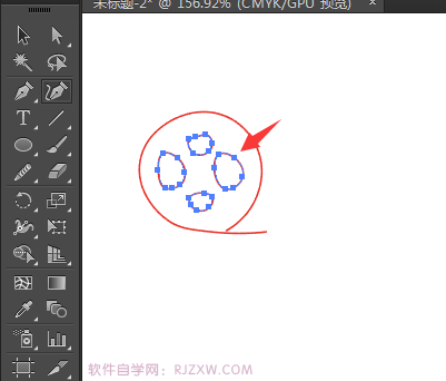 ai曲率工具怎么用来设计卡通电影图标