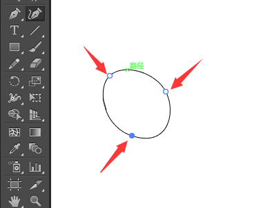 AI曲率怎么删除与增加锚点