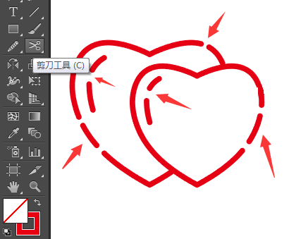 相亲交友图标怎么AI设计教程