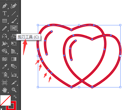 相亲交友图标怎么AI设计教程