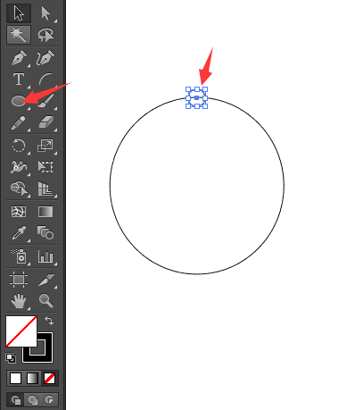ai怎么绕圆旋转复制制作齿轮图案