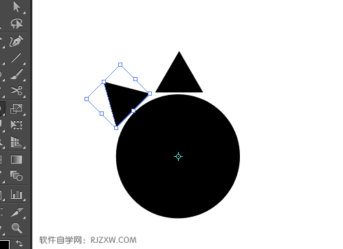 光灯照射图标ai绘制教程