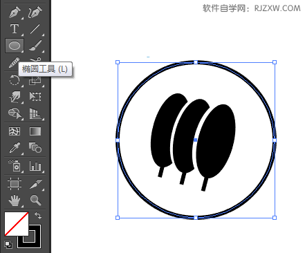 多植物选择图标怎么用ai画出来呢
