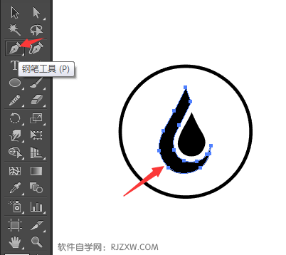 空气取水图标怎么用ai设计出来