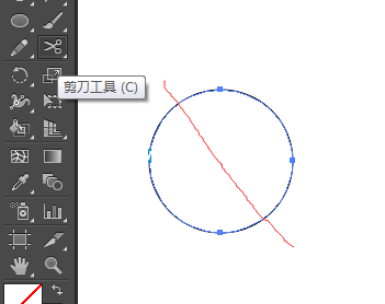 ai剪刀工具剪不了是怎么回事