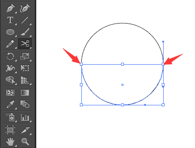 ai剪刀工具的使用方法