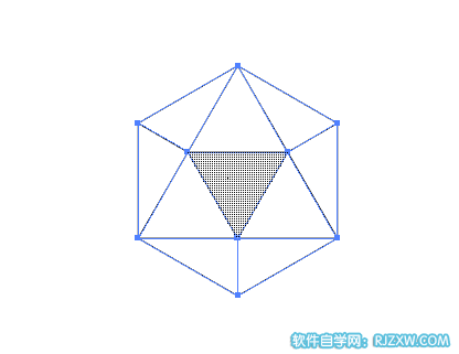 AI制作多边形几何标志教程