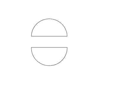 ai里怎么画半圆